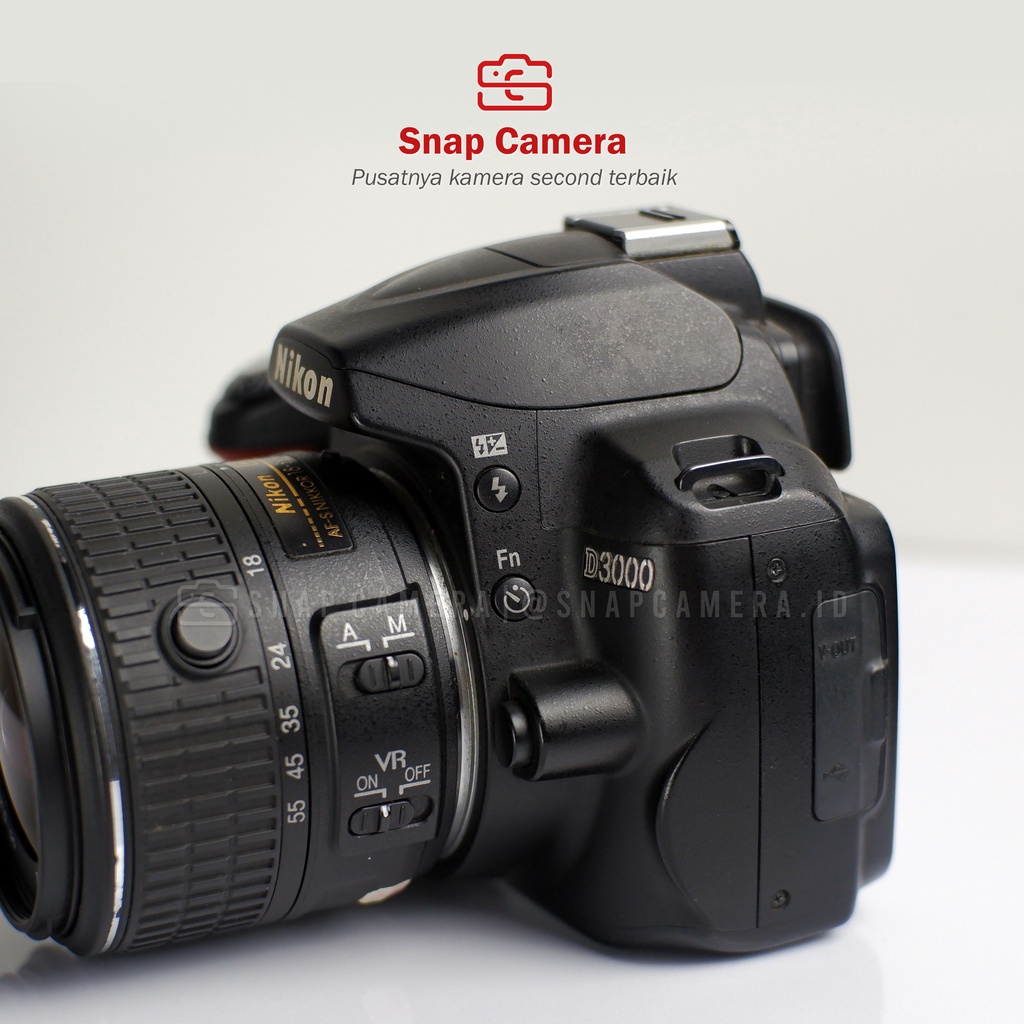 Nikon D3000 Fullset Siap Pakai-1