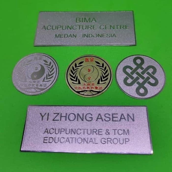 Plat Custom / Pin Custom / Plat Stanlis & Kuningan