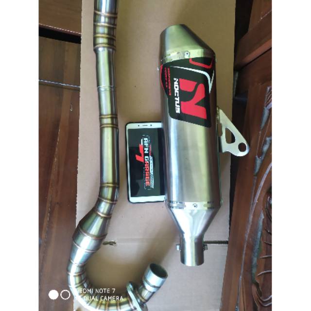 Knalpot racing Noctus untuk motor KLX, CRF, D-tracker