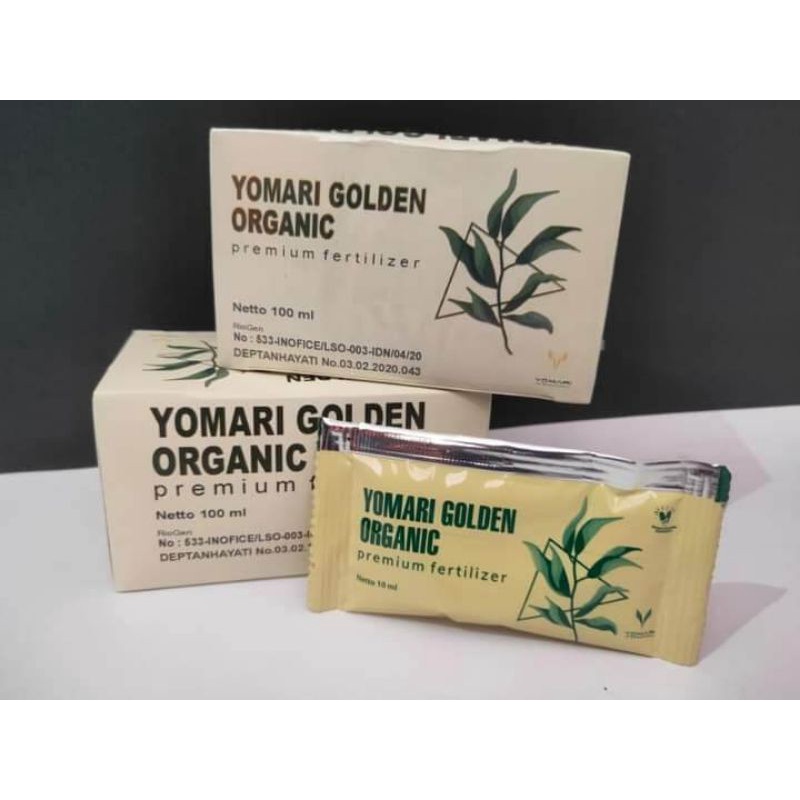 PUPUK YOMARI GOLDEN ORGANIC SEDIA PER SACHET