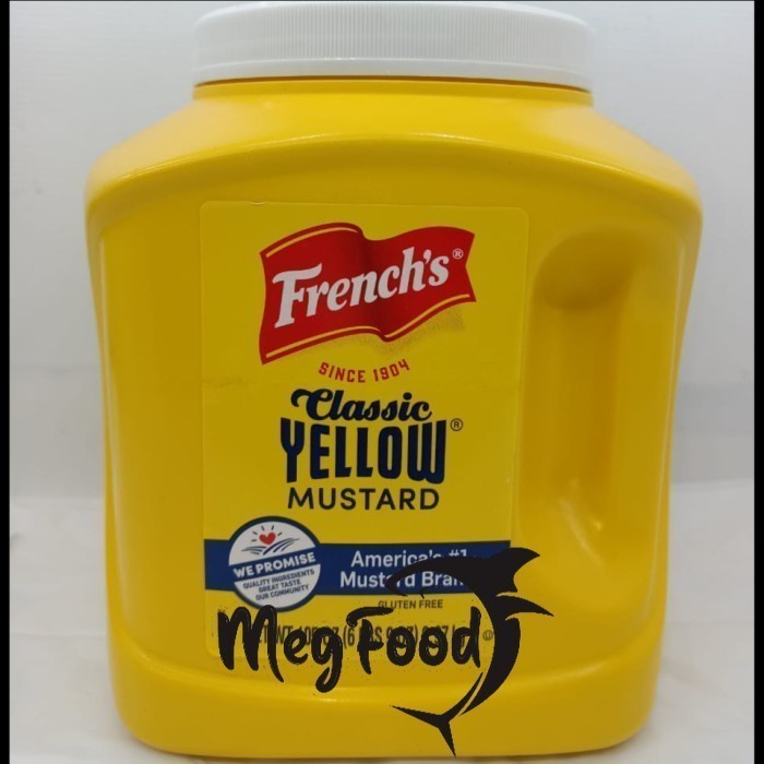 

French's Classic Yellow Mustard 2,98 Kg 105 Oz / Yellow Mustard Paste