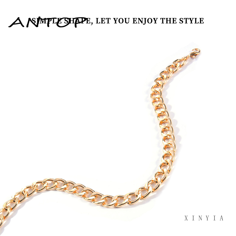 Fashion Perhiasan Aksesoris Kalung Kuba Kalung Rantai Klavikula Wanita ANTOP