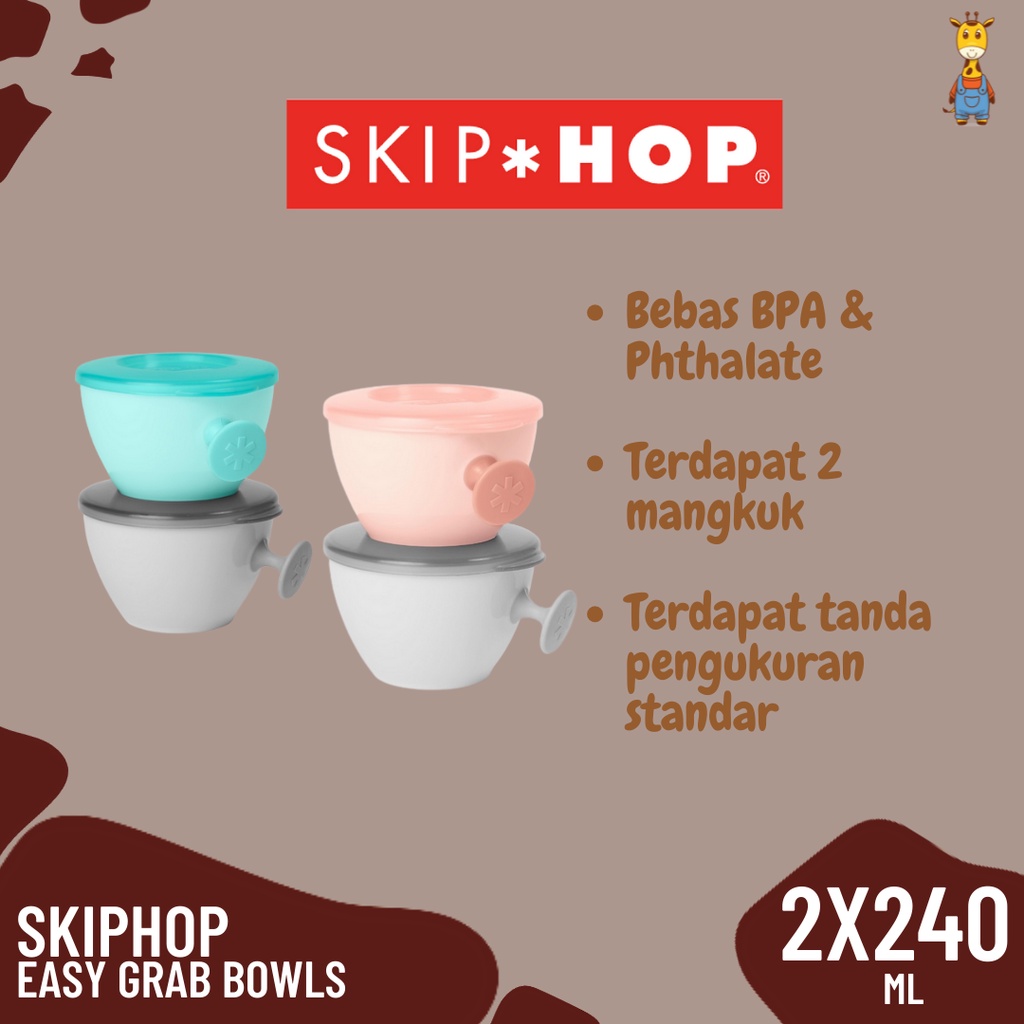 Skiphop Easy Grab Bowls