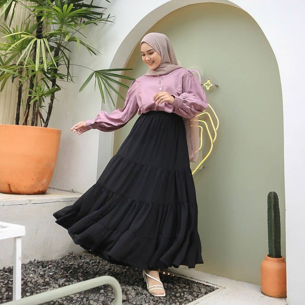 Grande skirt | rok wanita | bawahan muslim