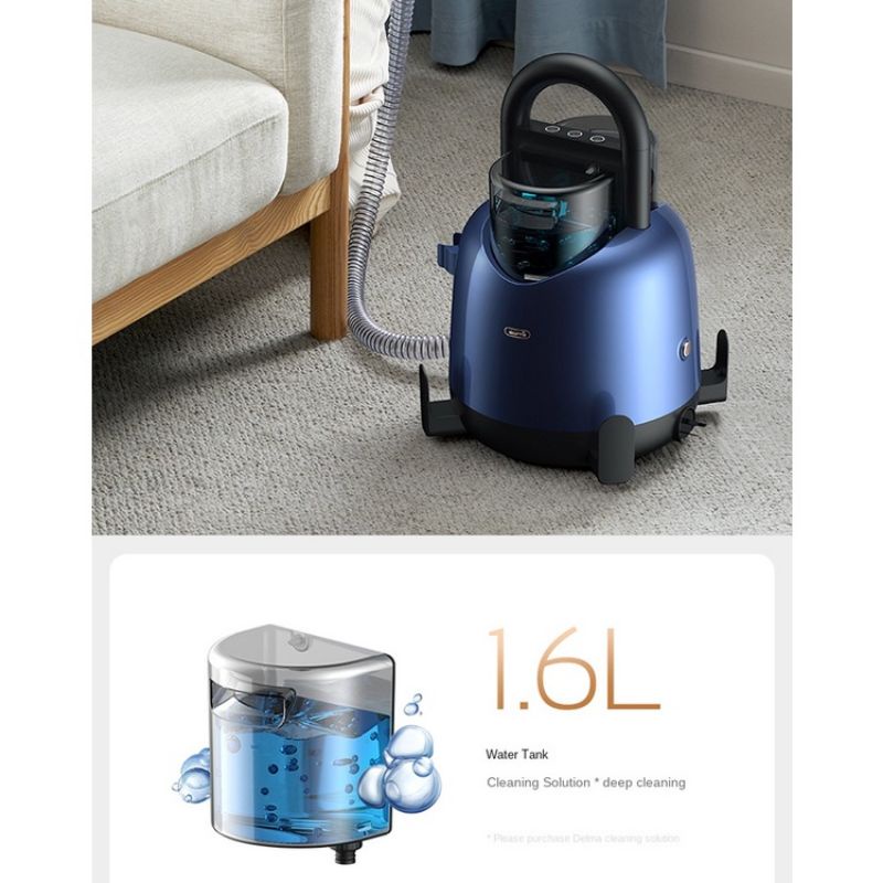 DEERMA BY200 Wet and Dry Cordless Vacuum Cleaner Mop Noda Bandel Cuci