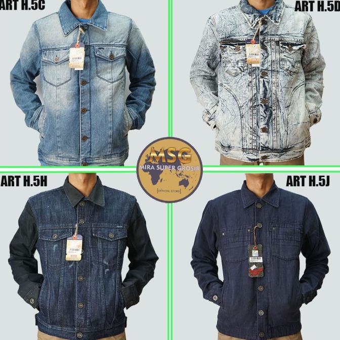 [COD] Cardinal / Jaket Cardinal Jeans Pria / Jaket Jeans Cardinal Denim [COD]