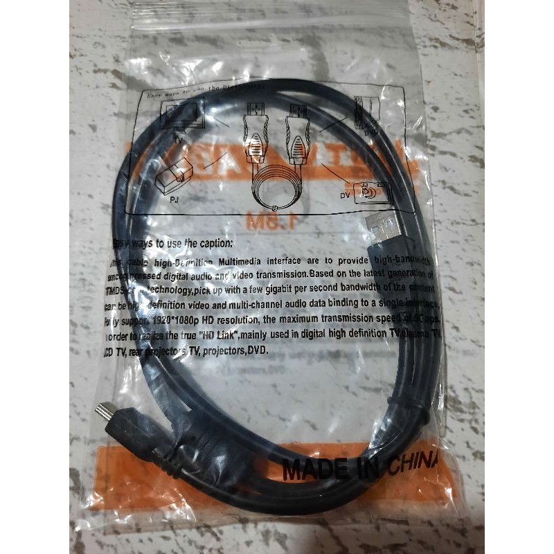 Kabel Usb to Mini Usb 1 meter black