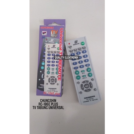 REMOTE TV TABUNG UNIVERSAL 106E PLUS CHUNSIN