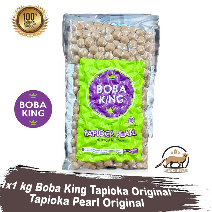 

02 Boba King Tapioca Pearl Rasa Original Ds51Ghg