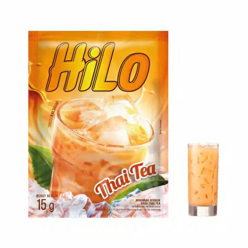 

hilo thai tea teh tarik 10's x 15gr minuman segar