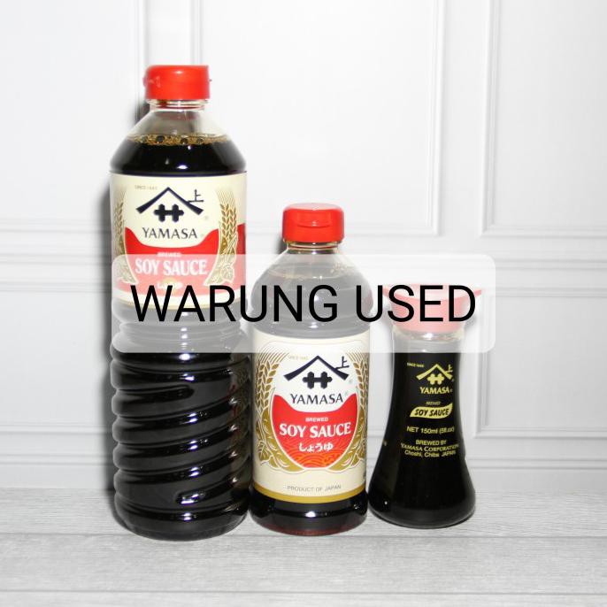 

YAMASA SOY SAUCE 500ML /SHOYU/KECAP ASIN JEPANG/SAUS JEPANG