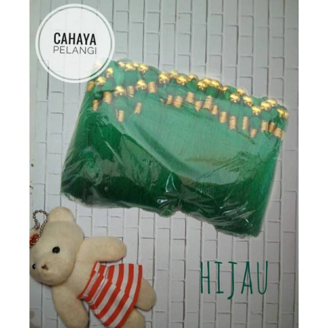 

Isi 100 pcs Pita Rumbai Tassel Ronce Rawis HIJAU