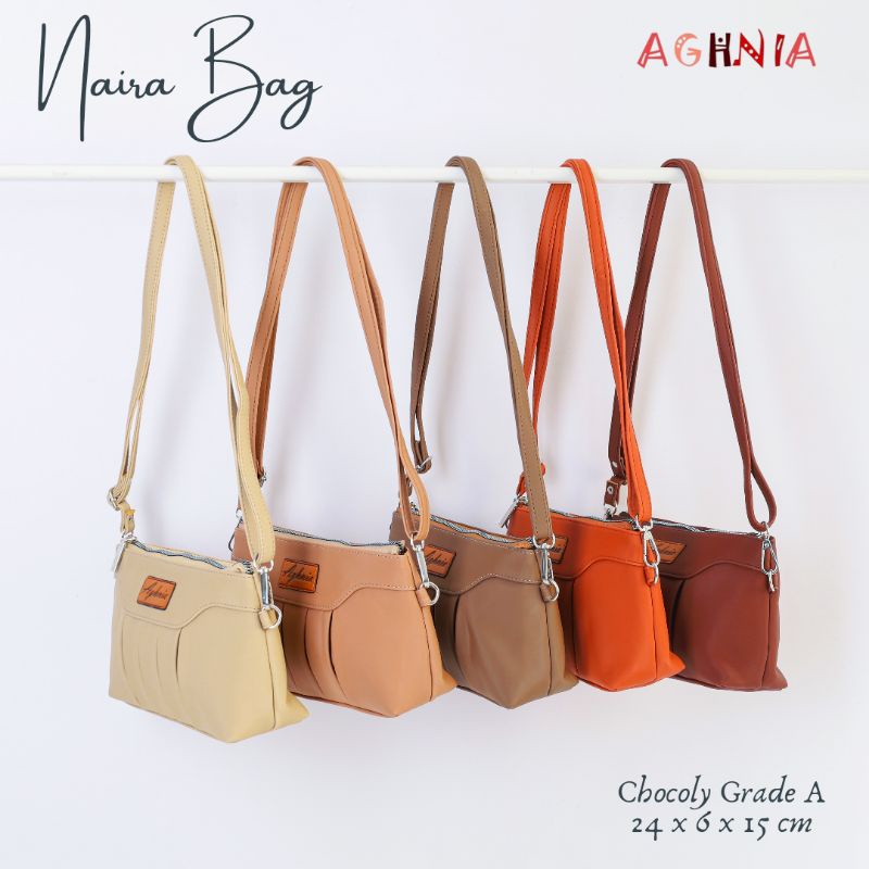 NAIRA BAG BY AGHNIA / TAS SELEMPANG NAIRA / TAS PLISKET / TAS AGHNIA / INOE / BUYA / GABIA