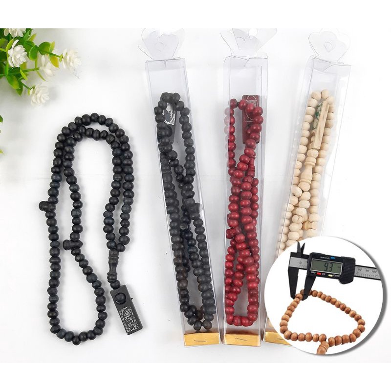 Tasbih Kayu 99 Butir /Tasbih Butir/ Tasbih Souvernir Pernikahan