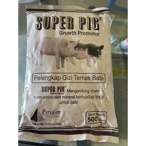 SUPER PIG VITAMIN BABI PENGGEMUK VITAMIN 500gr