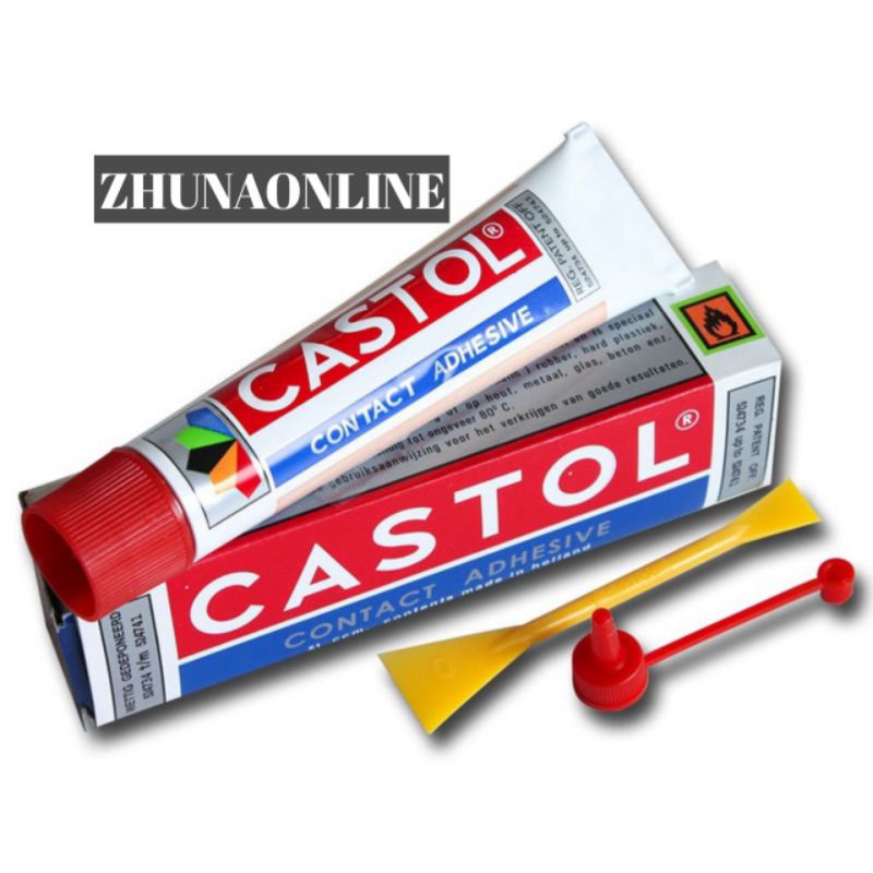 

LEM CASTOL CONTACT ADHESIVE TUBE BESAR 51CCM