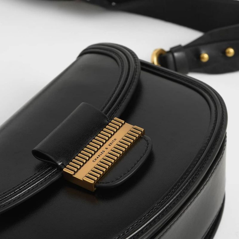 10.10 SALE | CK Embellished Saddle Bag