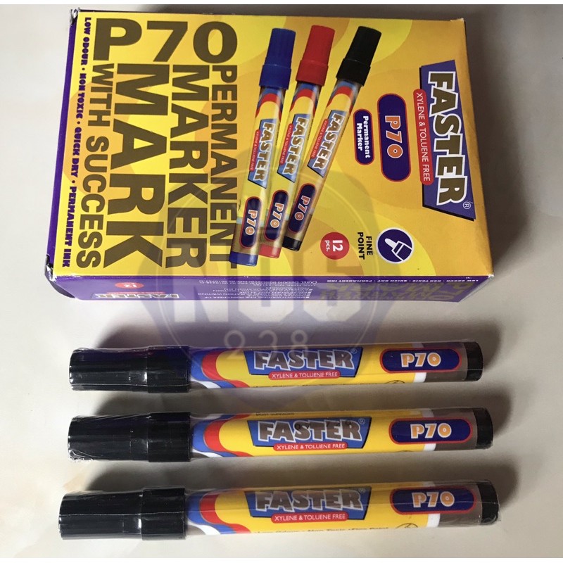 

Spidol Permanent Faster P70