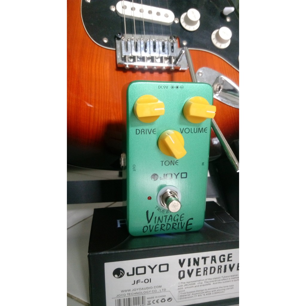 efek gitar JOYO Vintage OverDrive JF01