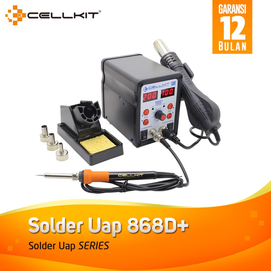 BLOWER DAN SOLDER CELLKIT 868D+  2 IN 1 ORIGINAL