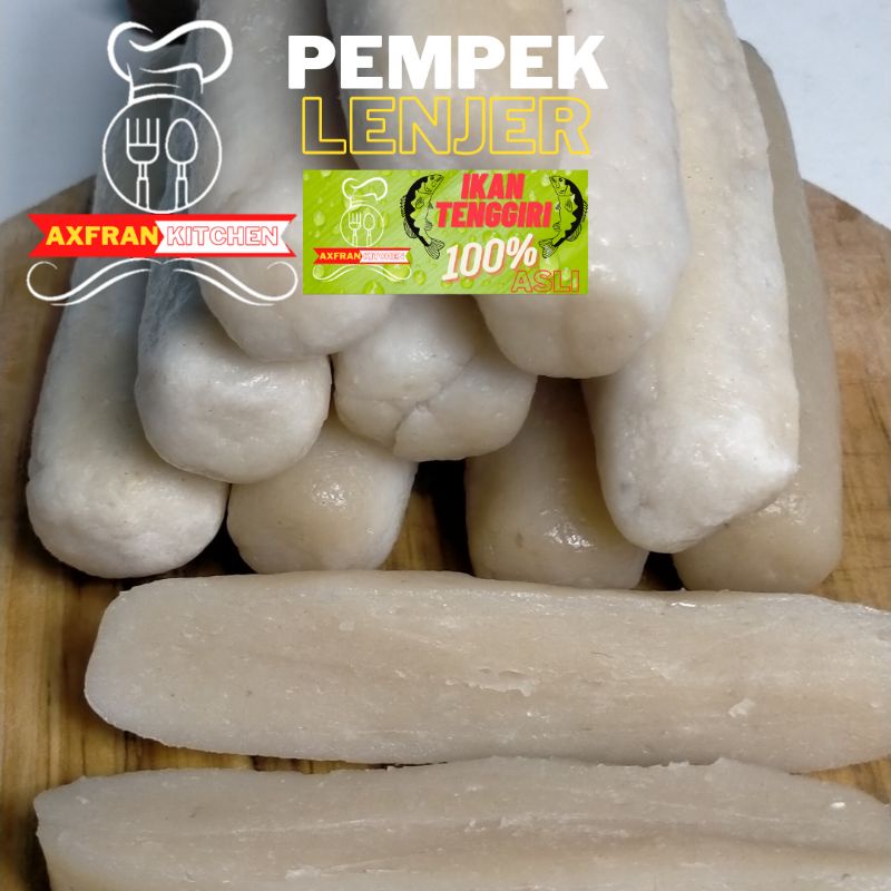 

Pempek Lenjer (Pempek + Cuko + Sambel + Ebi Kering)