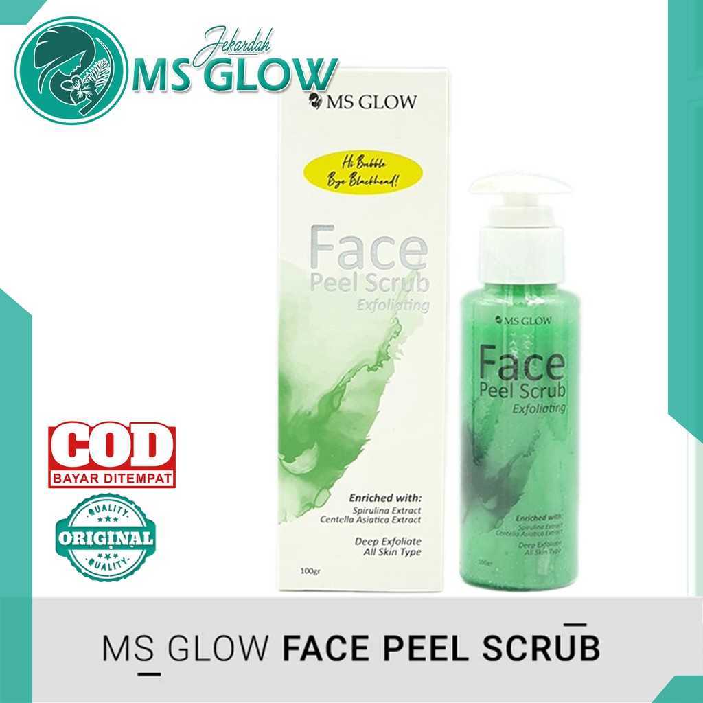 Face Peel Scrub MS GLOW /  MS GLOW  Face Peel Scrub /  FACE PEEL SCRUB