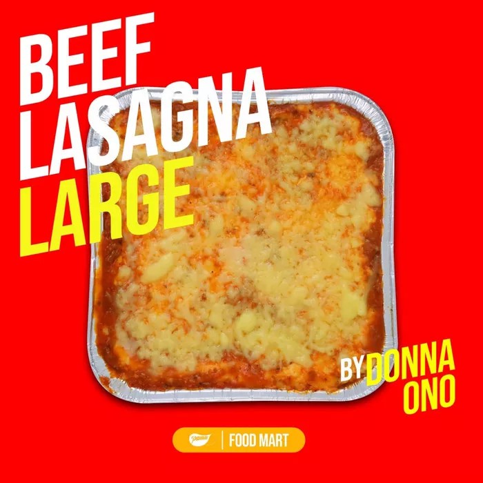 

Beef Lasagna (Large) by Donna Ono