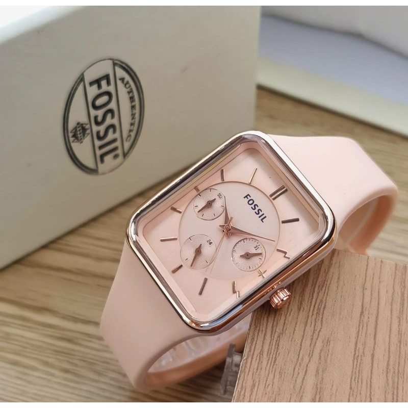 Jam Tangan Fossl Terlaris Pria Wanita Rubber Jam Tangan Fashion Keren