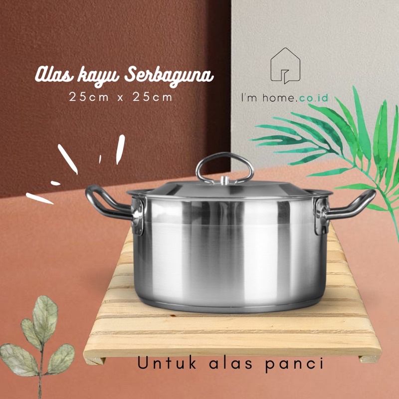 Tatakan Kompor Alas Panci cooling rack alas kue alas saji serving dish piring panas dekorasi rumah c