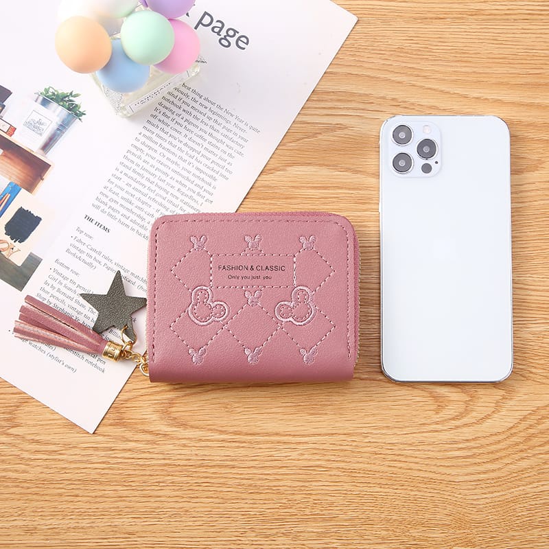 EV 881 Dompet Koin Wanita Mini Murah Import