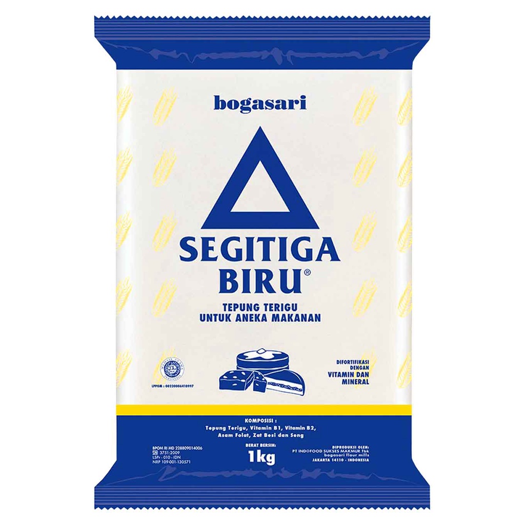 

BOGASARI TEPUNG TERIGU SEGITIGA BIRU 1 KG