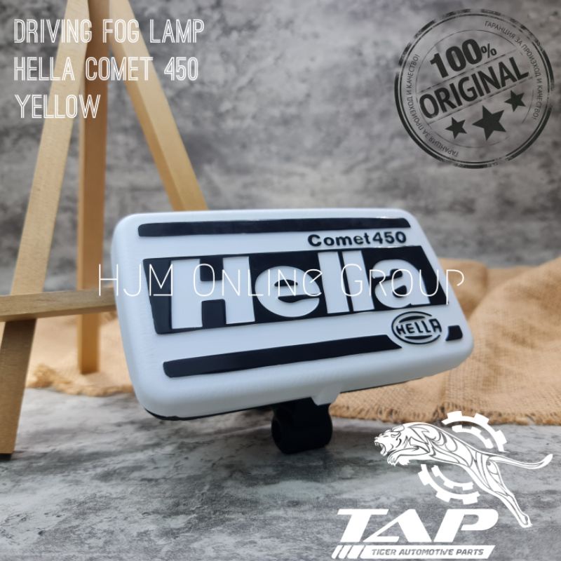 LAMPU SOROT TEMBAK KABUT HELLA FOG LAMP COMET 450 YELLOW FOG LAMP