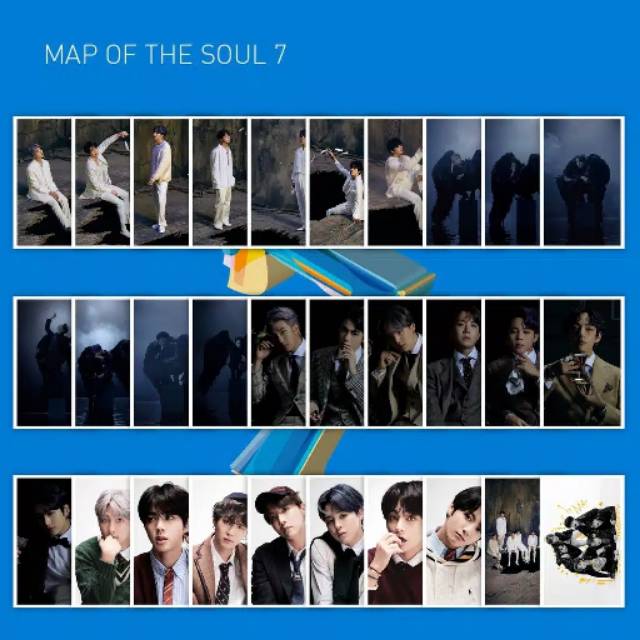 (30pcs) Lomo Card photocard BTS Map of the Soul : 7