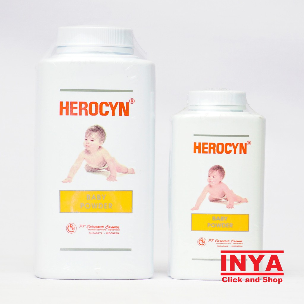 HEROCYN BABY MEDICATED SKIN POWDER 100gr - Bedak Bayi