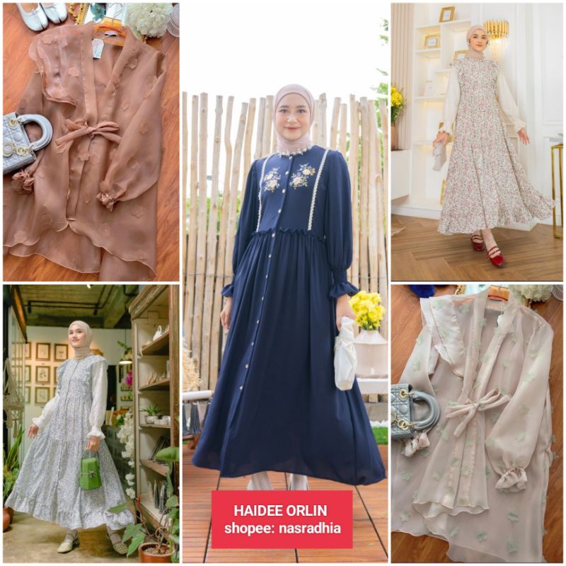 SERAYA, HAVA, HAURA, MIDI RAYA, OUTER DRESS HAIDEE ORLIN