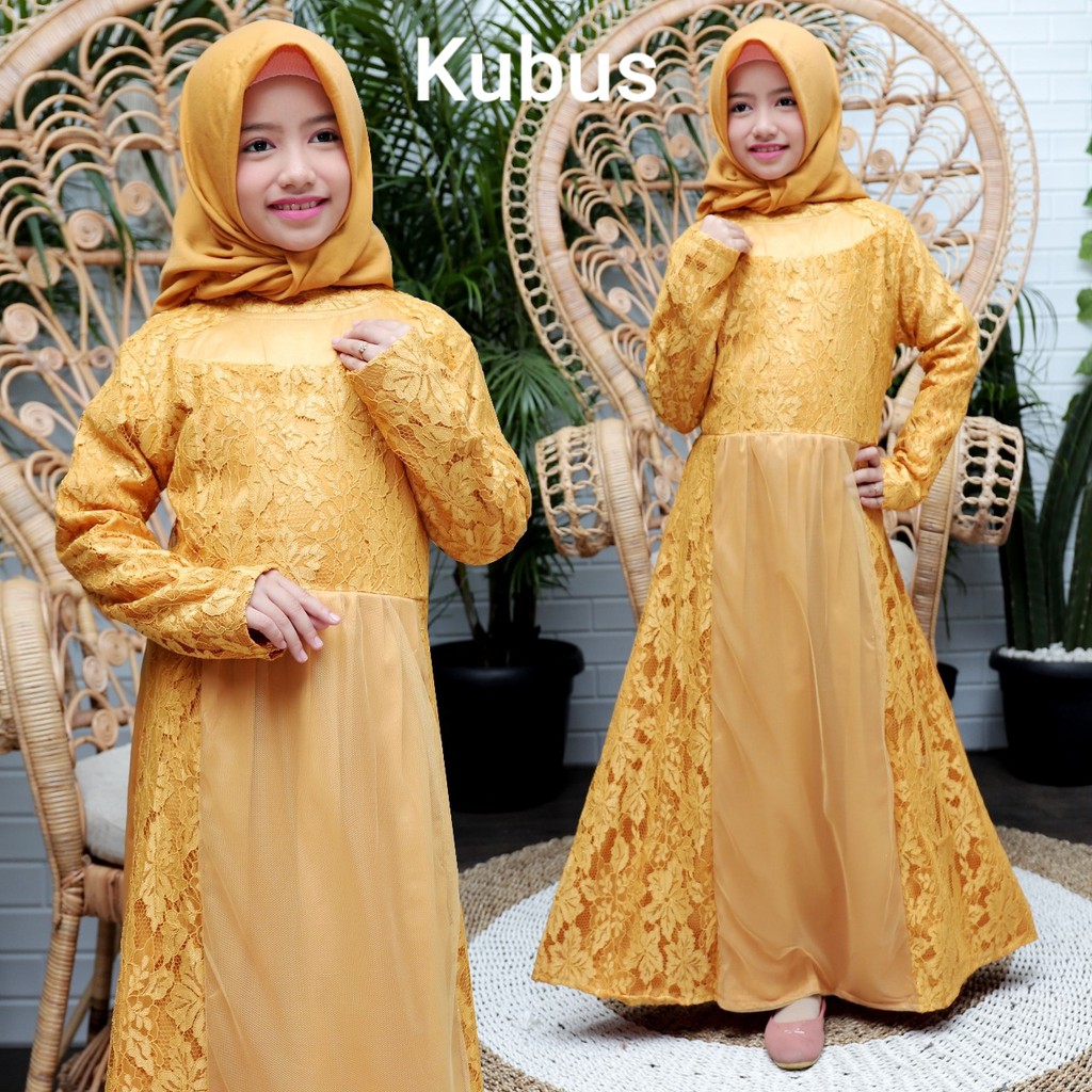 HOPYLOVY - Gamis Anak Maxi Nurlela