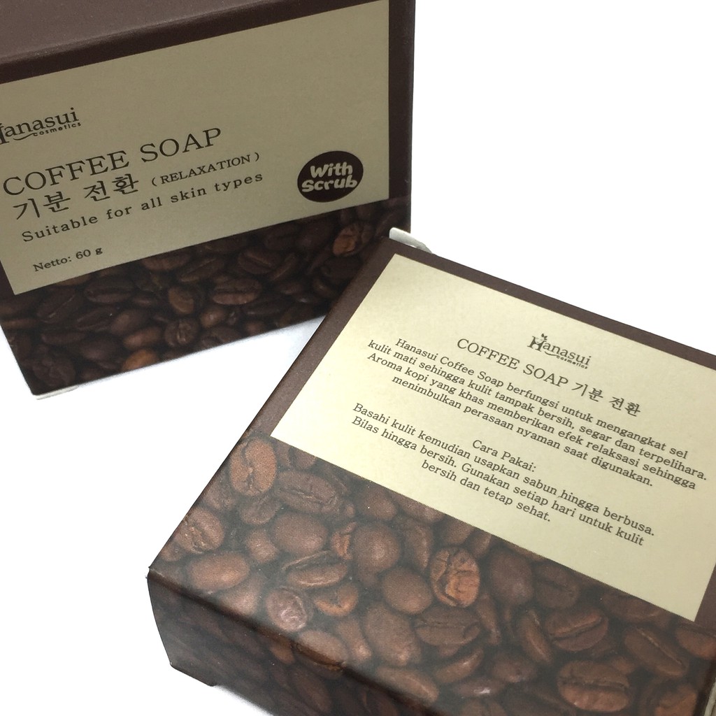 Sabun Kopi Hanasui / Coffee Soap Hanasui