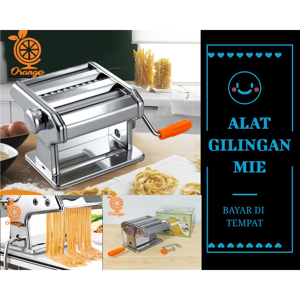 Gilingan Mie Molen Manual Serbaguna Multifungsi Penggiling Mie Noodle Pasta