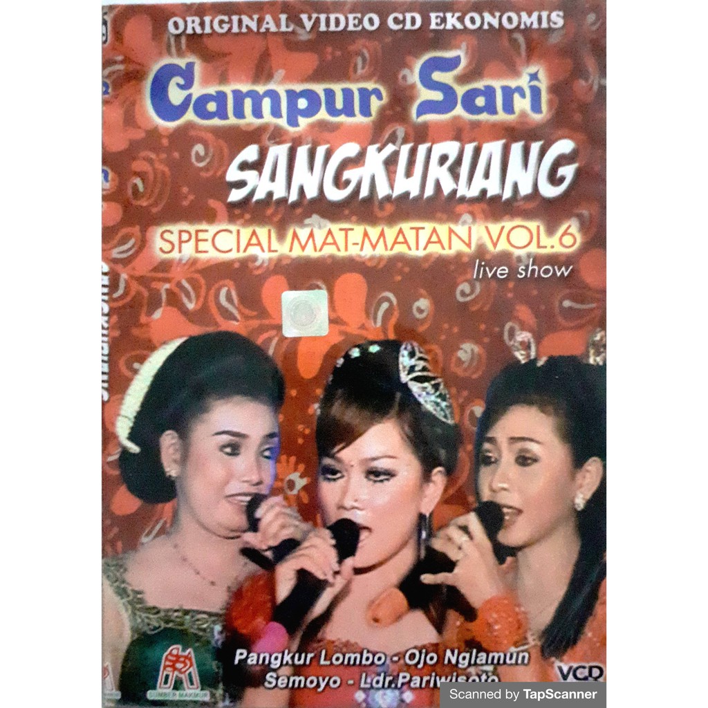 Campur Sari Sangkuriang Special Mat Matan Vol.6 | VCD Original