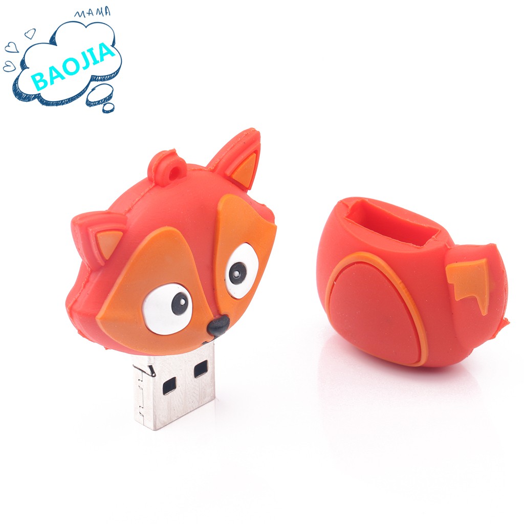 Flash Disk USB Bentuk Kartun Kapasitas 4GB / 8GB / 16GB