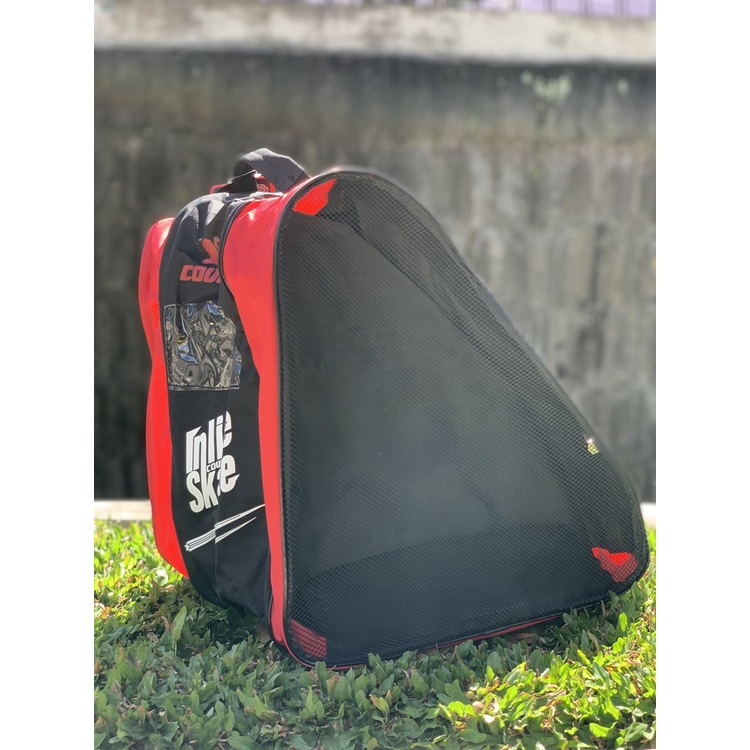 Tas Selempang Sepatu Roda | Merk Cougar - Black Red