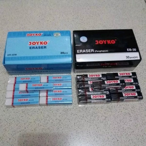 

Produk Unggulan Penghapus / Eraser Joyko Eb-30 - Eb-30W [Pack] Gilaa!!!