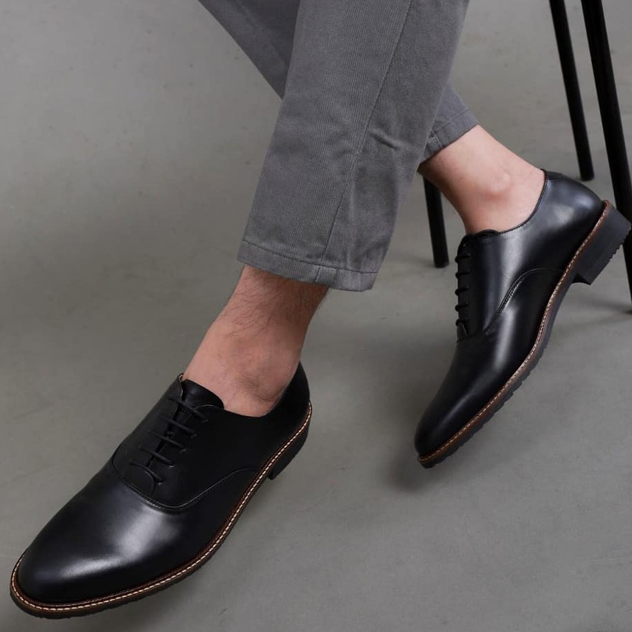 GETAFE |MNM x Zapato| KULIT ASLI PREMIUM Sepatu Pantofel Pria Vintage