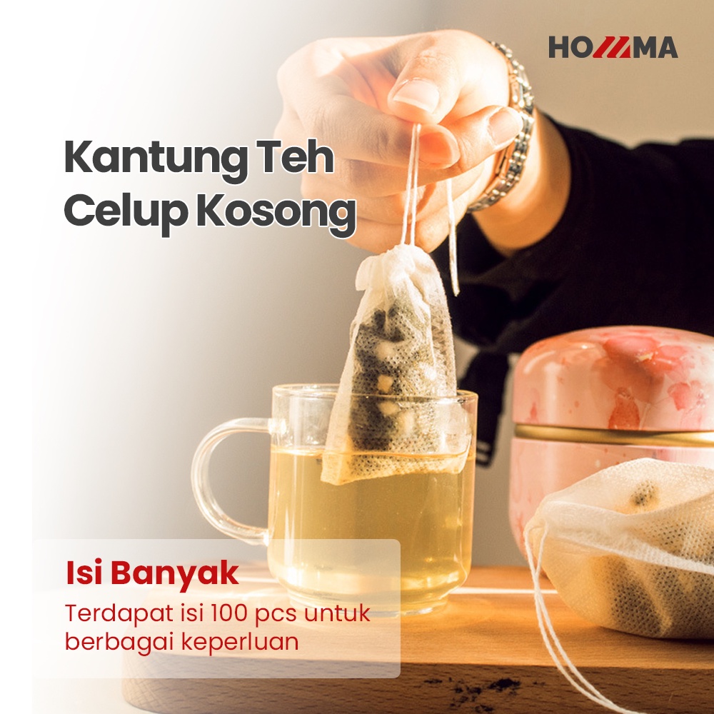 Jual Kantong Teh Celup Kosong Food Grade Isi Pcs Shopee Indonesia