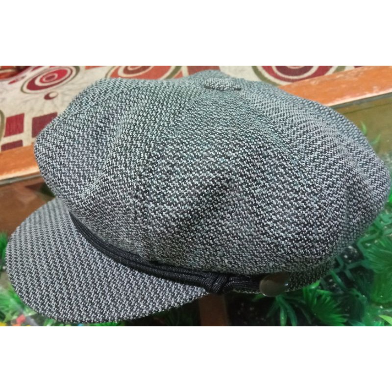 Topi Apolo Dewasa Seniman Pelukis / Topi Apolo Wanita Seniman Pelukis Topi Flat Cap CN01/Topi Newsbo