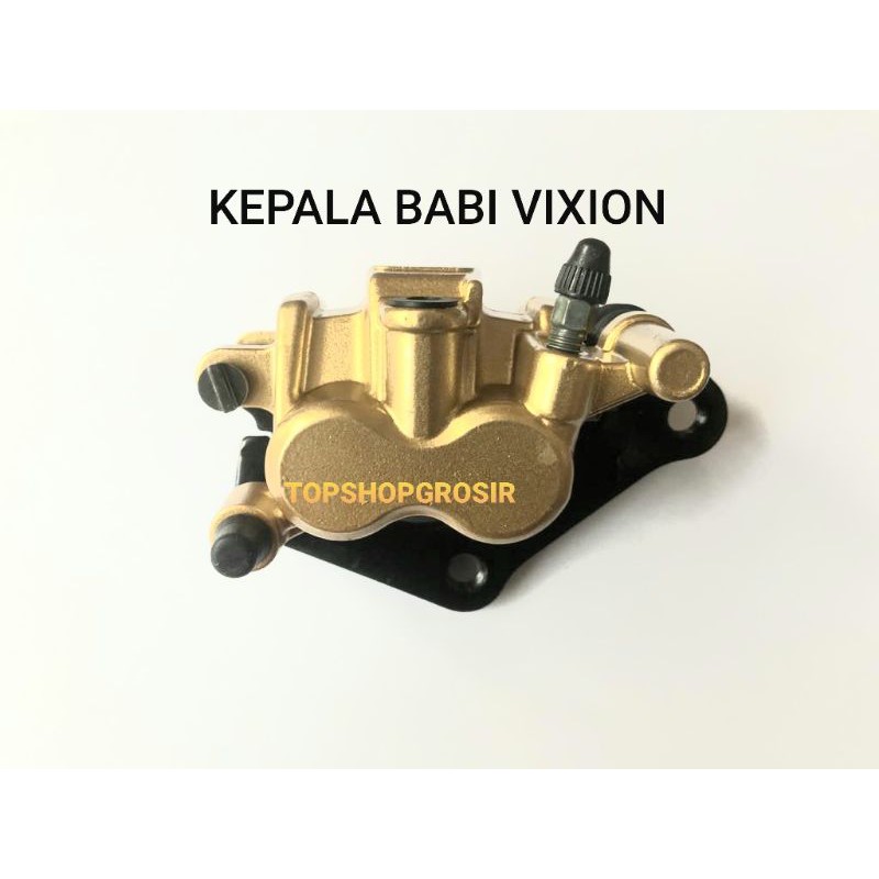 KEPALA BABI KALIPER CAKRAM BAWAH DEPAN DISK VIXION-VIXION NEW-BYSON