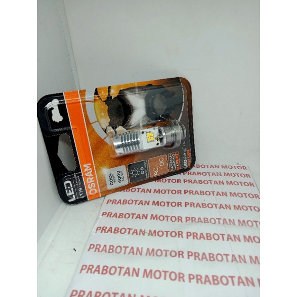 OSRAM LED T19 M5 H6 K1 NEW GEN Putih - 7935CW matic/bebek Bohlam/lampu depan/utama motor led Osram