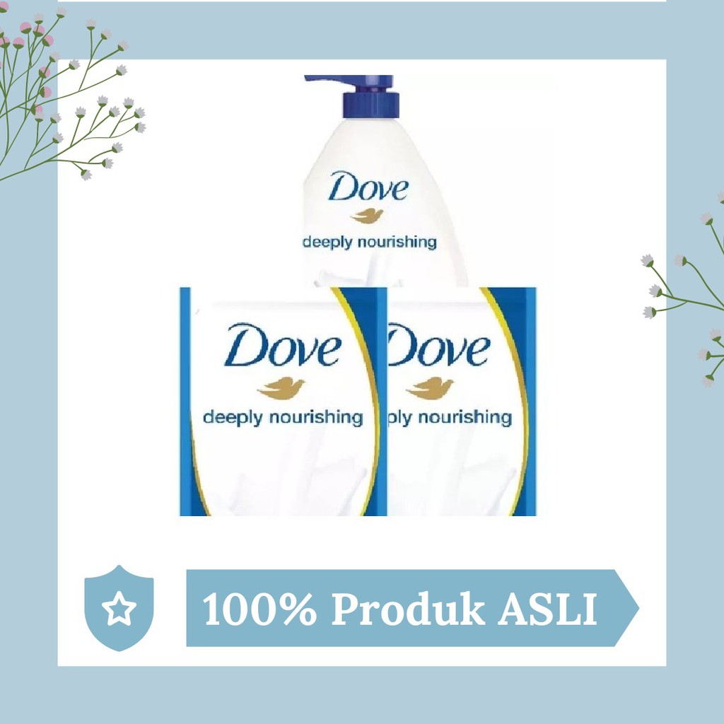 ★ BB ★ Dove Body Wash Deeply Nourishing Pump -  Refill