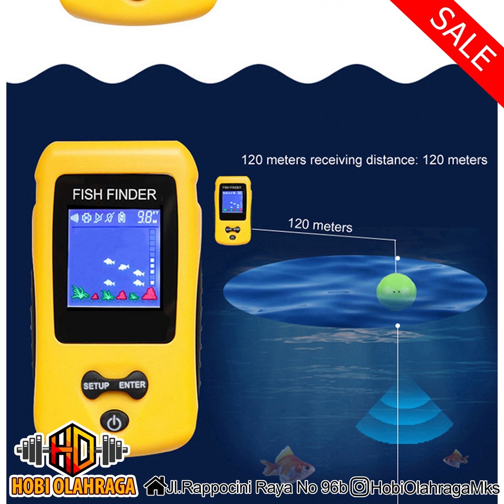 Alat Pelacak Ikan Portabel