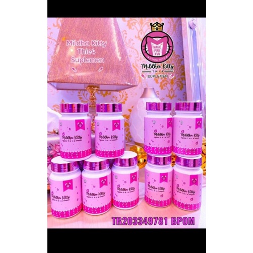 PIL PELANGSING MILDHA KITTY ORIGINAL 30PCS MIDLHAKITTY ORIGINAL  SUPLEMEN DIET SUPPLEMEN PELANGSING